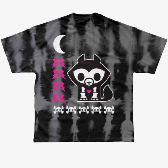 Hot Topic Tops - Retired! Skelanimals Jae Tie-Dye Boyfriend Fit T-Shirt